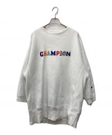 Champion（チャンピオン）の古着「REVERSE WEAVE CREWNECK SWEATSHIRT」｜ホワイト