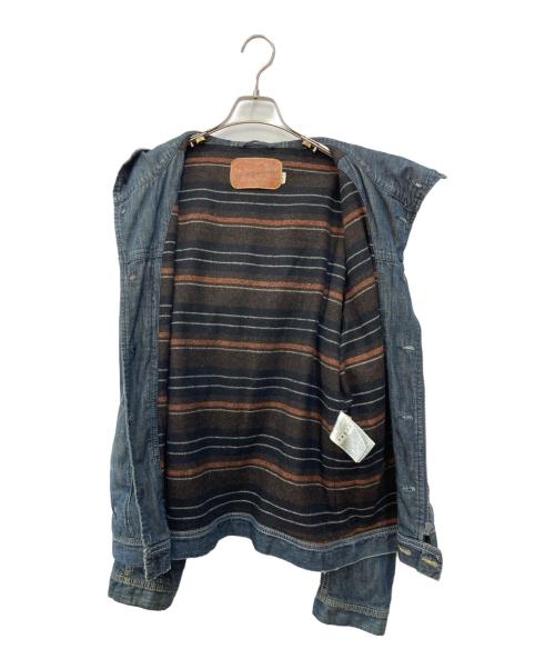 DIESEL（ディーゼル）DIESEL (ディーゼル) JUZIHOOD JACKET インディゴ サイズ:Ｌの古着・服飾アイテム
