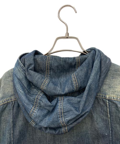 DIESEL（ディーゼル）DIESEL (ディーゼル) JUZIHOOD JACKET インディゴ サイズ:Ｌの古着・服飾アイテム