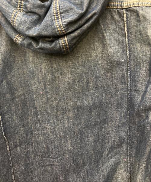 DIESEL（ディーゼル）DIESEL (ディーゼル) JUZIHOOD JACKET インディゴ サイズ:Ｌの古着・服飾アイテム