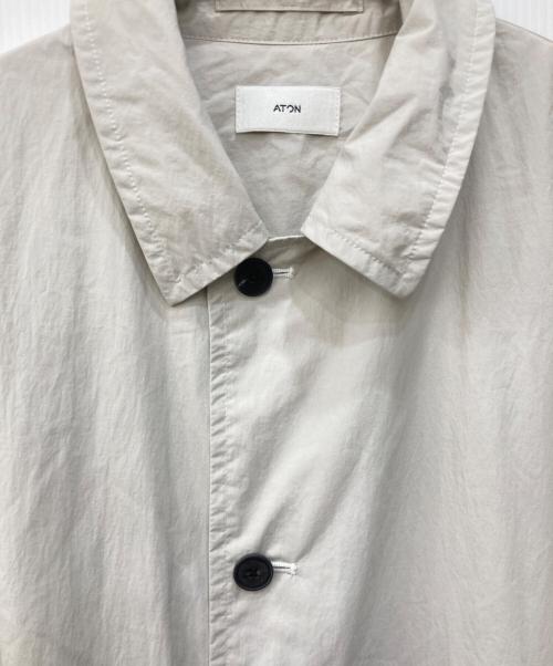 ATON（エイトン）ATON (エイトン) TRAVEL NYLON パッカブルコート アイボリー サイズ:00の古着・服飾アイテム