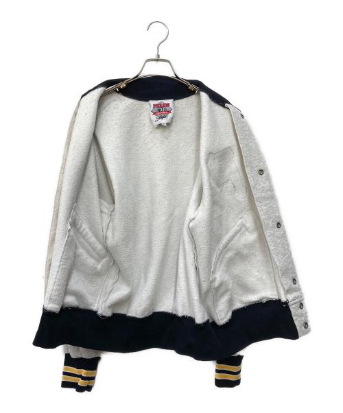 FELCO（フェルコ）FELCO (フェルコ) PIRATESスウェットスタジャン グレー サイズ:Ｌの古着・服飾アイテム