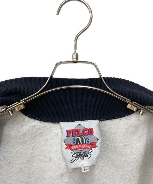 FELCO（フェルコ）FELCO (フェルコ) PIRATESスウェットスタジャン グレー サイズ:Ｌの古着・服飾アイテム