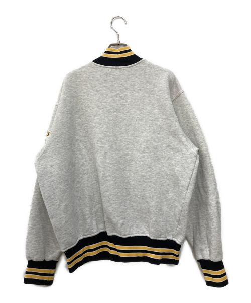 FELCO（フェルコ）FELCO (フェルコ) PIRATESスウェットスタジャン グレー サイズ:Ｌの古着・服飾アイテム