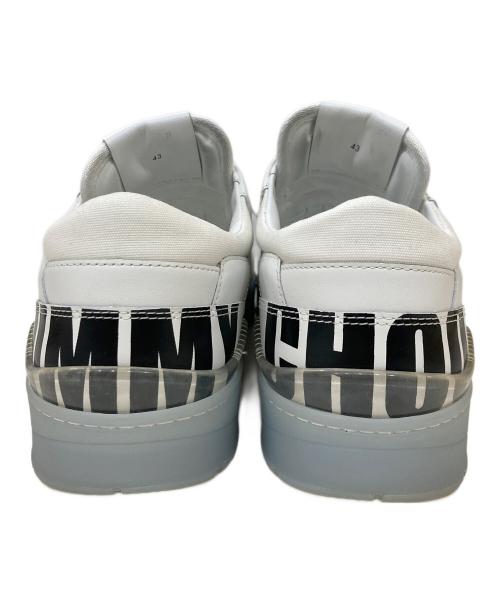 JIMMY CHOO（ジミーチュウ）JIMMY CHOO (ジミーチュウ) FLORENT-M スニーカー ホワイト サイズ:43の古着・服飾アイテム