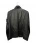 BURBERRY BLACK LABEL (バーバリーブラックレーベル) ラムレザージャケット ブラック サイズ:M：20000円