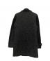 OURET (オーレット) レザー切替ツイードコート ブラック サイズ:不明：10000円