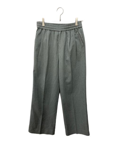 JOURNAL STANDARD relume（ジャーナルスタンダード レリューム）JOURNAL STANDARD relume (ジャーナルスタンダード レリューム) マットウースフレアタックパンツ グレー サイズ:38の古着・服飾アイテム