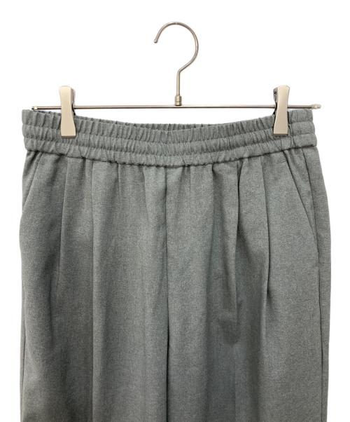 JOURNAL STANDARD relume（ジャーナルスタンダード レリューム）JOURNAL STANDARD relume (ジャーナルスタンダード レリューム) マットウースフレアタックパンツ グレー サイズ:38の古着・服飾アイテム