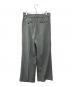 JOURNAL STANDARD relume (ジャーナルスタンダード レリューム) マットウースフレアタックパンツ グレー サイズ:38：7000円