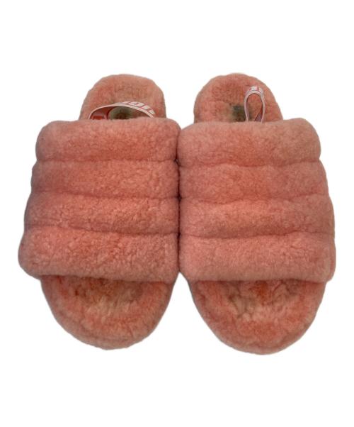 UGG（アグ）UGG (アグ) Fluff Yeah Slide ピンク サイズ:23の古着・服飾アイテム