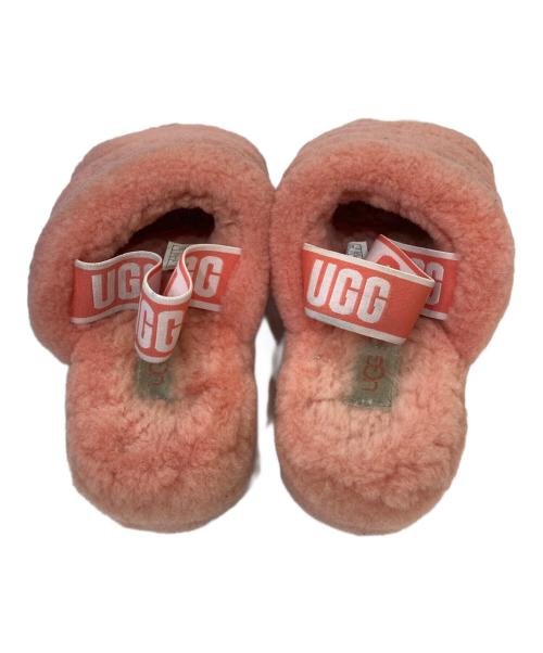 UGG（アグ）UGG (アグ) Fluff Yeah Slide ピンク サイズ:23の古着・服飾アイテム