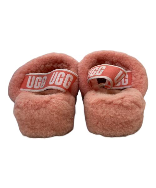 UGG（アグ）UGG (アグ) Fluff Yeah Slide ピンク サイズ:23の古着・服飾アイテム