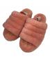 UGG（アグ）の古着「Fluff Yeah Slide」｜ピンク