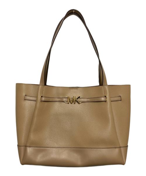 MICHAEL KORS（マイケル・コース）MICHAEL KORS (マイケル・コース) REED ベルテッド トート ラージ ベージュの古着・服飾アイテム