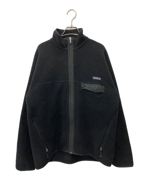 Patagonia SYNCHILLA（パタゴニア シンチラ）Patagonia SYNCHILLA (パタゴニア シンチラ) フリースジャケット ブラック サイズ:Mの古着・服飾アイテム