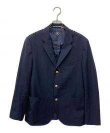 FREAK'S AMERICA（フリークス アメリカ）の古着「金釦テーラードジャケット」｜ネイビー
