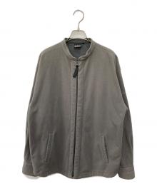 WILD THINGS（ワイルドシングス）の古着「ポーラテック バンドカラージャケット」｜オリーブ