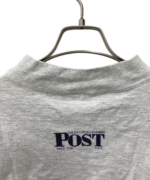 POST（ポスト）POST (ポスト) 90’sプリントカットソー グレー サイズ:不明の古着・服飾アイテム