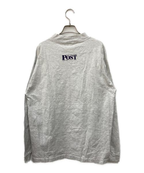 POST（ポスト）POST (ポスト) 90’sプリントカットソー グレー サイズ:不明の古着・服飾アイテム