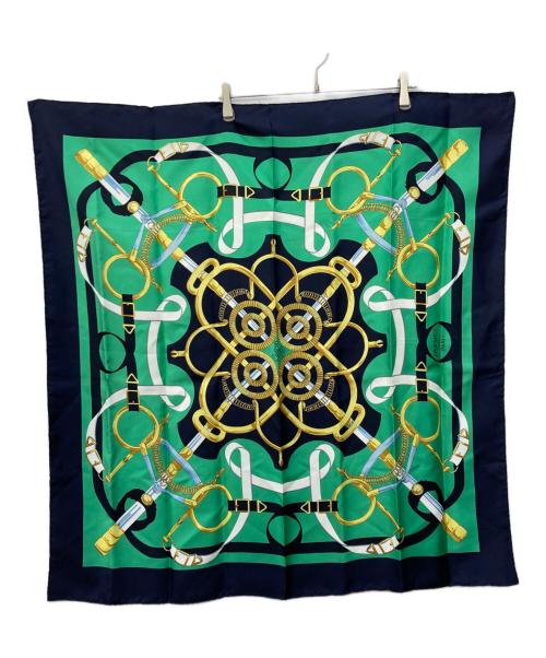 HERMES（エルメス）HERMES (エルメス) EPERON D'OR カレ90の古着・服飾アイテム