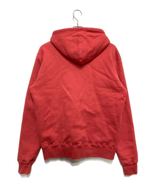 whitesville（ホワイツビル）WHITESVILLE (ホワイツビル) SWEAT ZIP PARKA WAFFLE LINING レッド サイズ:Lの古着・服飾アイテム