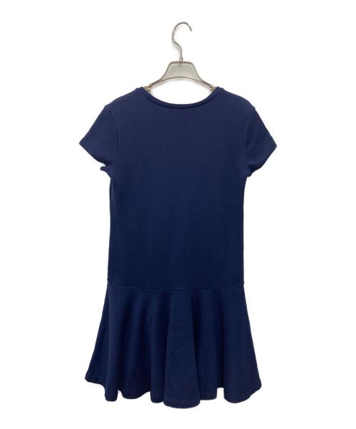POLO RALPH LAUREN（ポロ・ラルフローレン）POLO RALPH LAUREN (ポロ・ラルフローレン) ショート丈ワンピース ネイビー サイズ:XL（16） 未使用品の古着・服飾アイテム