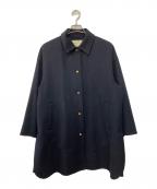 UNITED ARROWSユナイテッドアローズ）の古着「リバー メタルドット ブルゾン」｜ネイビー