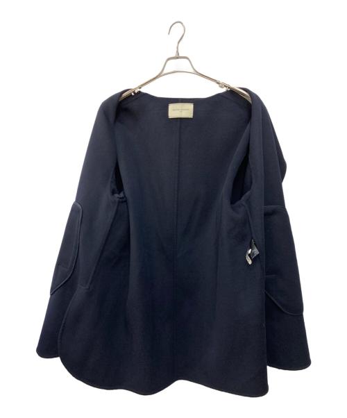 UNITED ARROWS（ユナイテッドアローズ）UNITED ARROWS (ユナイテッドアローズ) リバー メタルドット ブルゾン ネイビー サイズ:38の古着・服飾アイテム