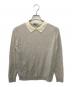JOHN SMEDLEY（ジョンスメドレー）の古着「メリノウールクレリックニットポロシャツ」｜グレー