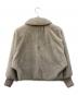 ANAYI (アナイ) フェイクミンクファーブルゾン ベージュ サイズ:38：27000円