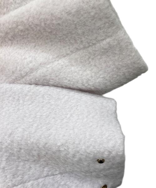 ANAYI（アナイ）ANAYI (アナイ) スーリーアルパカショールコート ホワイト サイズ:38の古着・服飾アイテム