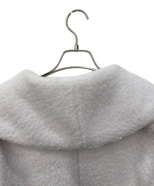 ANAYI（アナイ）ANAYI (アナイ) スーリーアルパカショールコート ホワイト サイズ:38の古着・服飾アイテム