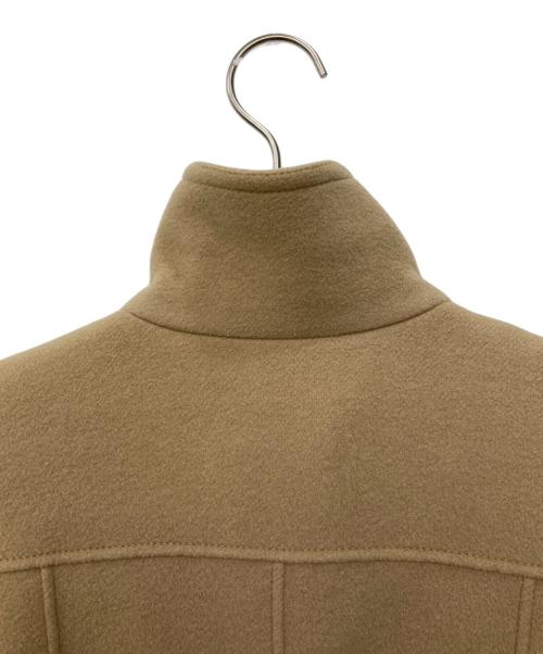 BURBERRY LONDON（バーバリーロンドン）BURBERRY LONDON (バーバリーロンドン) カシミヤ混裏地ノヴァチェック柄スタンドカラーコート ベージュ サイズ:SIZE 38の古着・服飾アイテム