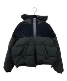 EMPORIO ARMANI（エンポリオアルマーニ）の古着「中綿ジャケット」｜ブラック