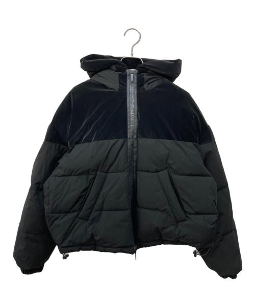 EMPORIO ARMANI（エンポリオアルマーニ）EMPORIO ARMANI (エンポリオアルマーニ) 中綿ジャケット ブラック サイズ:38の古着・服飾アイテム