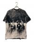 ALL SPORT（オールスポーツ）の古着「90’s全面プリントTシャツ」｜ブラック