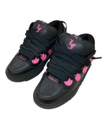 PUMA（プーマ）の古着「LA FRANCE UNTOUCHABLE」｜"Black/Pink"