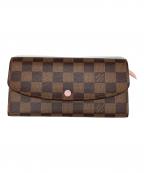 LOUIS VUITTONルイ ヴィトン）の古着「ダミエ ポルトフォイユ エミリー」｜ローズ・バレリーヌ