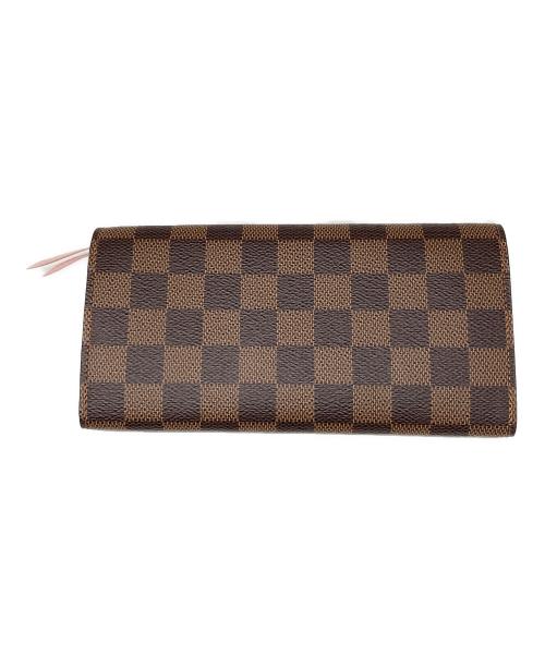 LOUIS VUITTON（ルイ ヴィトン）LOUIS VUITTON (ルイ ヴィトン) ダミエ ポルトフォイユ エミリー ローズ・バレリーヌの古着・服飾アイテム