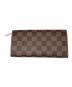 LOUIS VUITTON (ルイ ヴィトン) ダミエ ポルトフォイユ エミリー ローズ・バレリーヌ：33000円