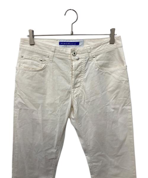 JACOB COHEN（ヤコブコーエン）JACOB COHEN (ヤコブコーエン) BARDデニムパンツ アイボリー サイズ:SIZE W31の古着・服飾アイテム