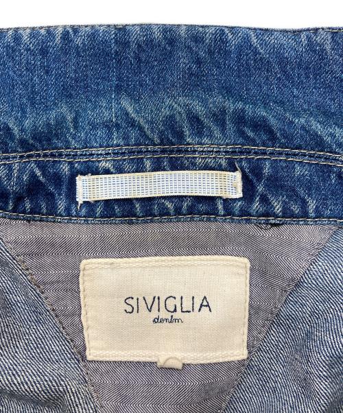 SIVIGLIA（シビリア）SIVIGLIA (シビリア) デニムジャケット ブルー サイズ:SIZE 48の古着・服飾アイテム