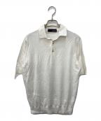 LARDINIラルディーニ）の古着「ポロシャツ」｜ホワイト