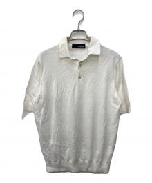 LARDINI（ラルディーニ）の古着「ポロシャツ」｜ホワイト