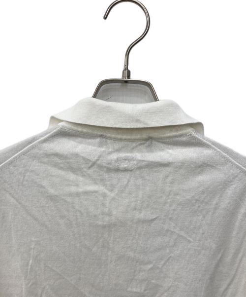 LARDINI（ラルディーニ）LARDINI (ラルディーニ) ポロシャツ ホワイト サイズ:SIZE 48の古着・服飾アイテム