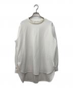 BEARDSLEYビアズリー）の古着「Tブラウス」｜ホワイト