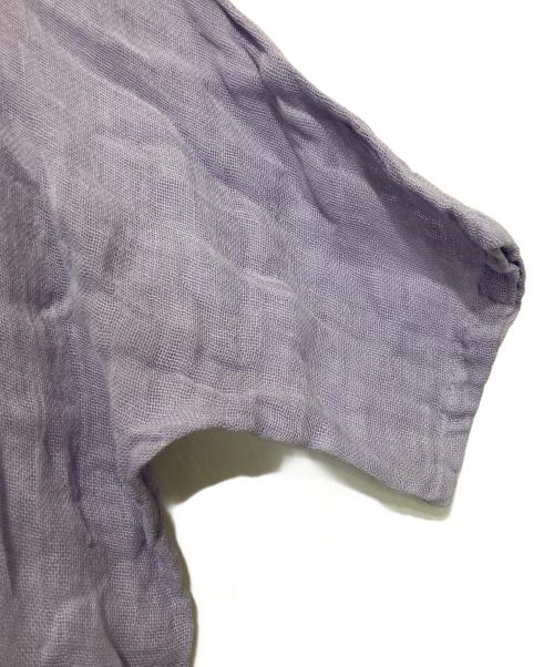 BEARDSLEY（ビアズリー）BEARDSLEY (ビアズリー) カヤ前後ブラウス パープル サイズ:Fの古着・服飾アイテム