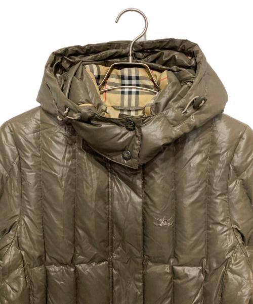 BURBERRY GOLF（バーバリーゴルフ）BURBERRY GOLF (バーバリーゴルフ) 裏ノヴァチェックダウンコート ブラウン サイズ:Ⅿの古着・服飾アイテム