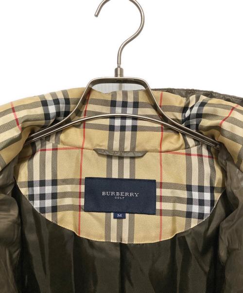 BURBERRY GOLF（バーバリーゴルフ）BURBERRY GOLF (バーバリーゴルフ) 裏ノヴァチェックダウンコート ブラウン サイズ:Ⅿの古着・服飾アイテム